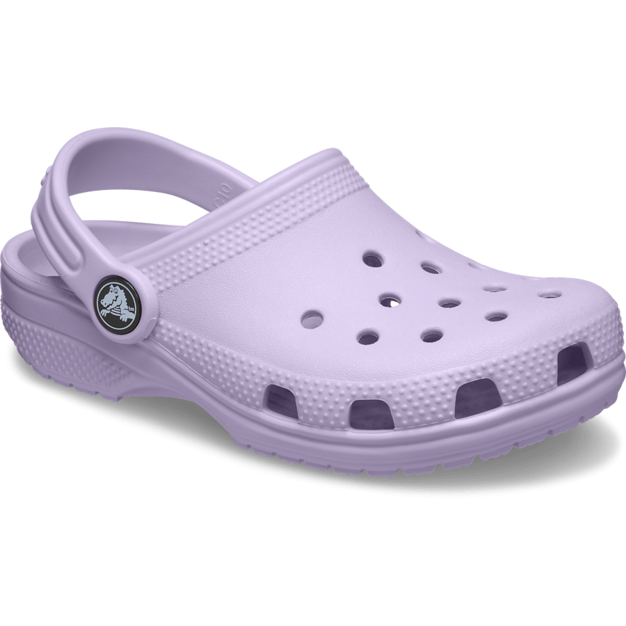 Lavender Toddler Classic Clog - Angle - Crocs