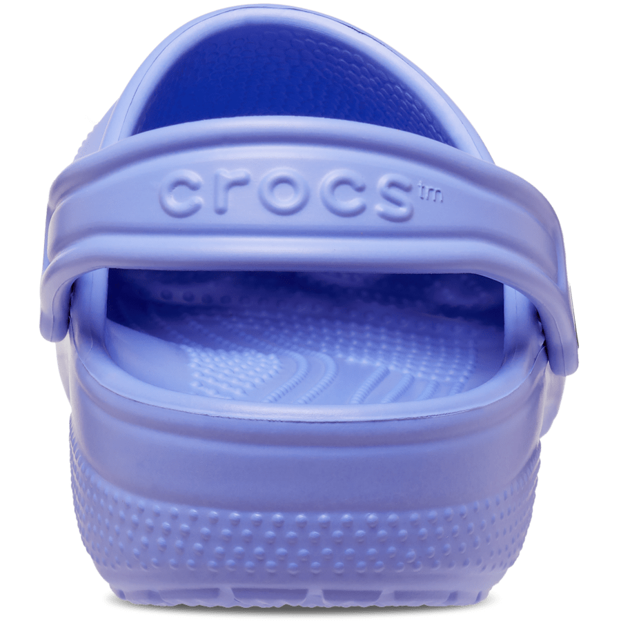 Digital Violet Toddler Classic Clog - Back - Crocs