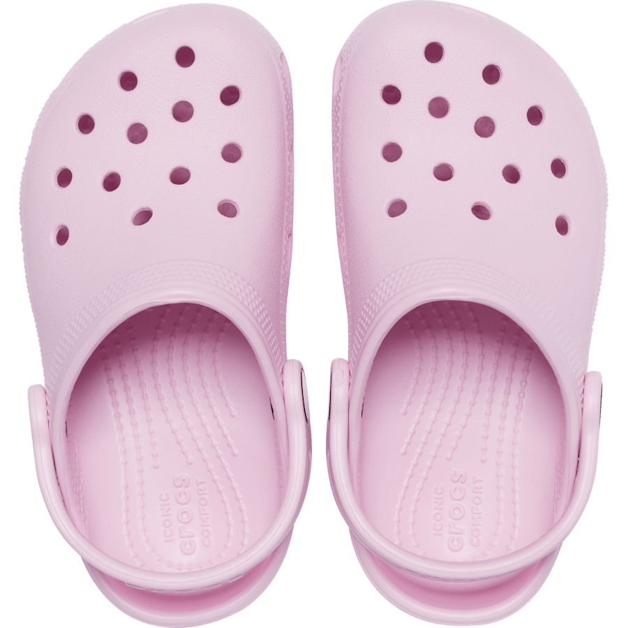 Ballerina Pink Toddler Classic Clog - Top - Crocs