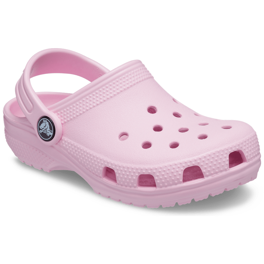 Ballerina Pink Toddler Classic Clog - Angle - Crocs