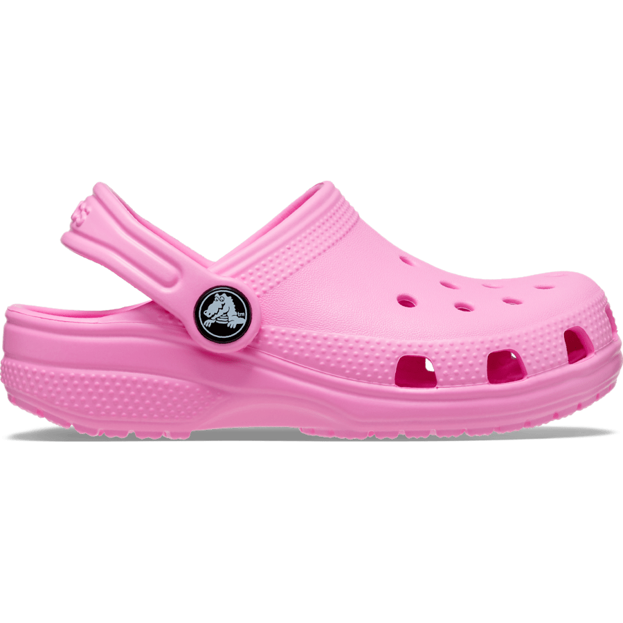 Taffy Pink Toddler Classic Clog - Side - Crocs