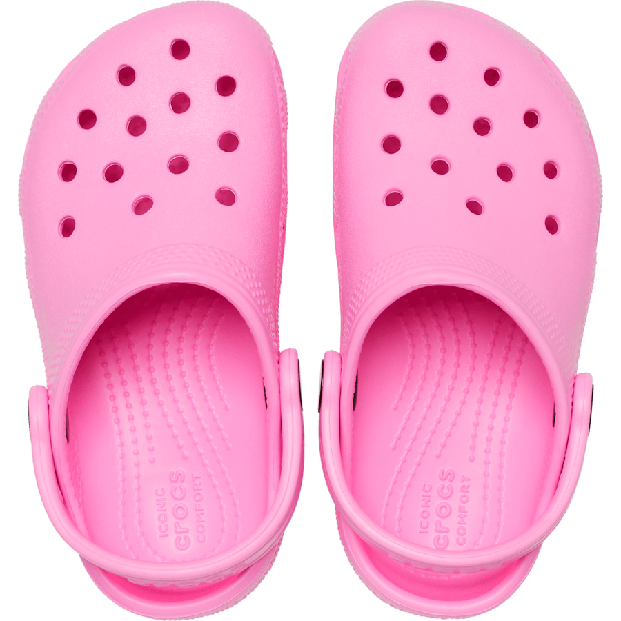 Taffy Pink Toddler Classic Clog - Top - Crocs