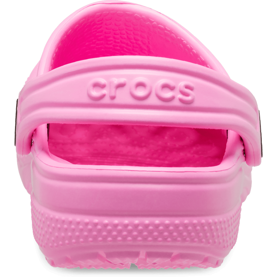 Taffy Pink Toddler Classic Clog - Back - Crocs