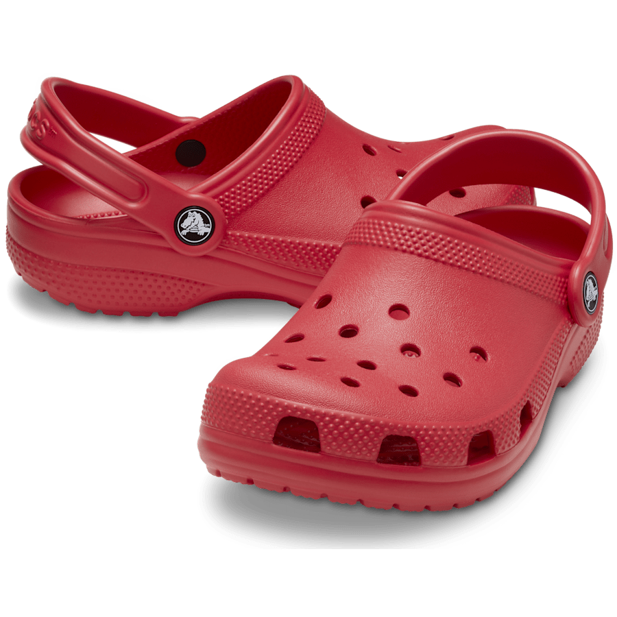 Varsity Red Toddler Classic Clog - Pair - Crocs