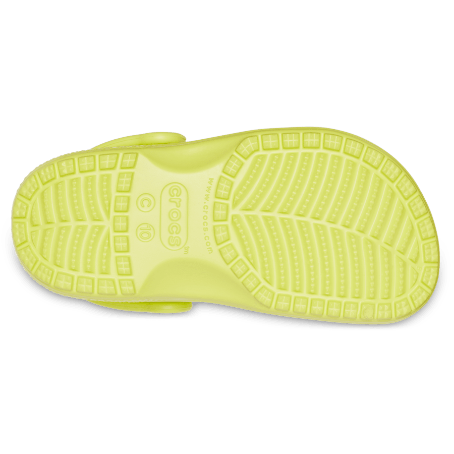 Citrus Toddler Classic Clog - Bottom - Crocs