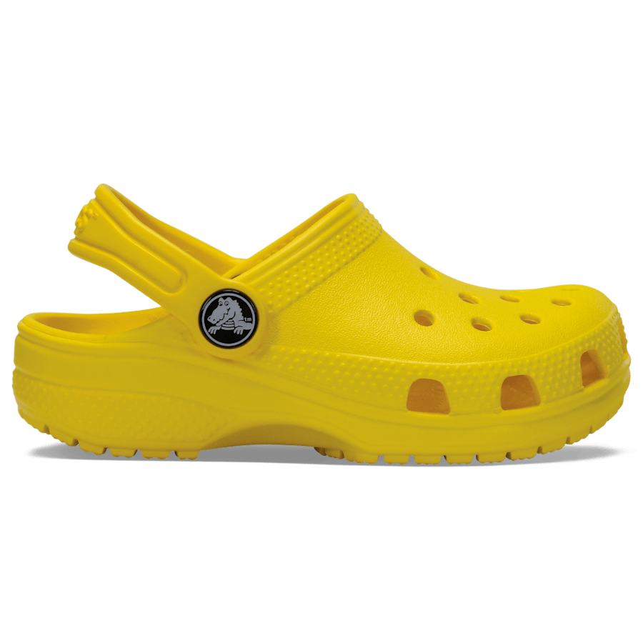 Lemon Toddler Classic Clog - Side - Crocs