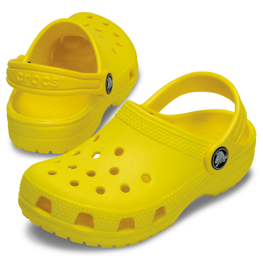 Lemon Toddler Classic Clog - Pair - Crocs