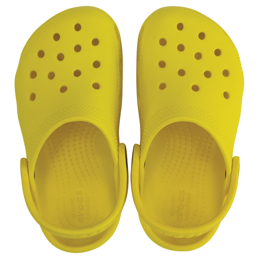 Lemon Toddler Classic Clog - Top - Crocs