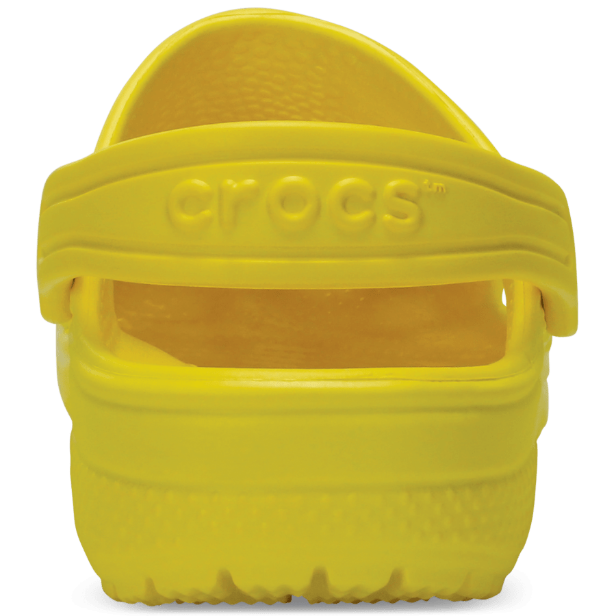Lemon Toddler Classic Clog - Back - Crocs