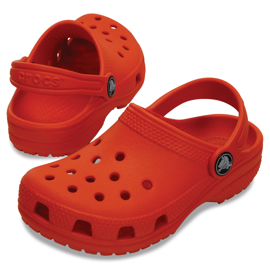Tangerine Toddler Classic Clog - Pair - Crocs