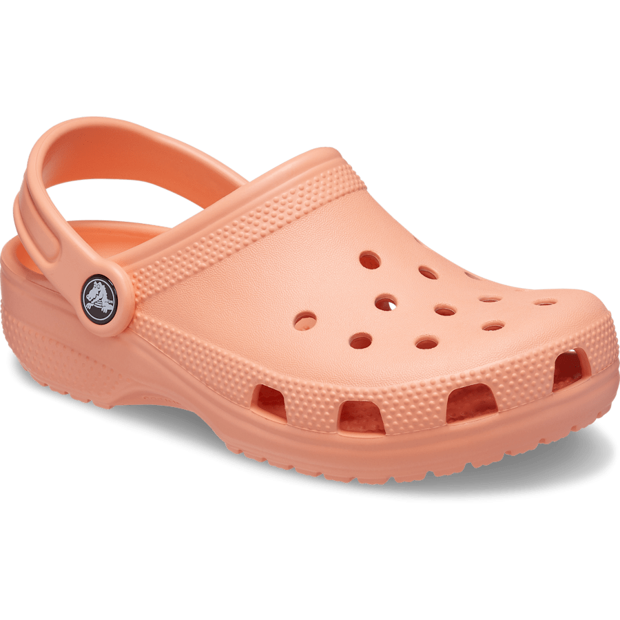 Papaya Toddler Classic Clog - Angle - Crocs