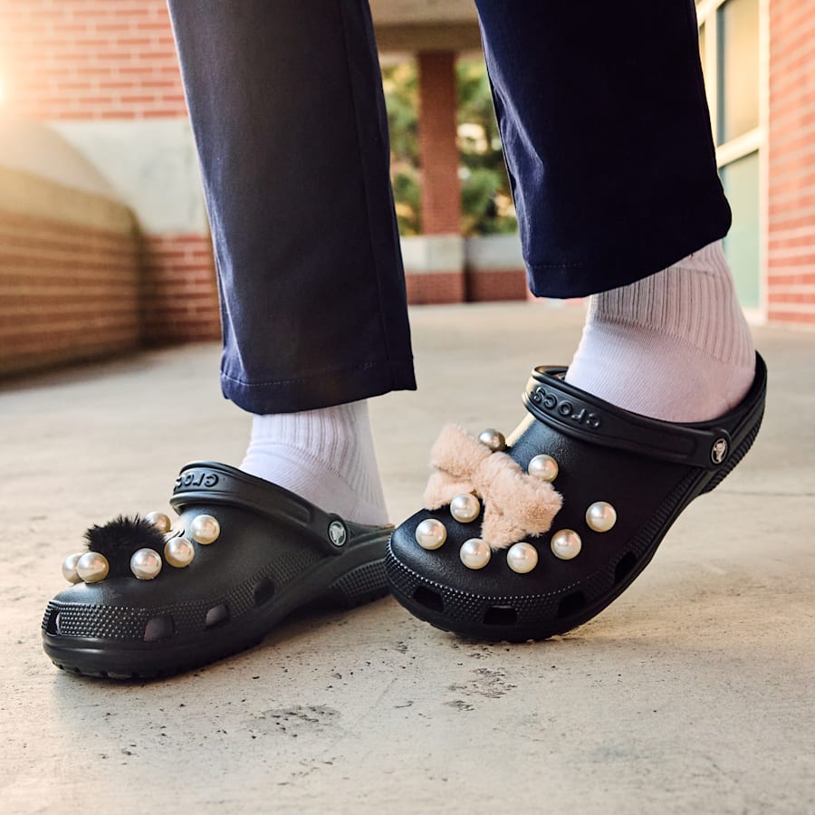 Crocs Kids' Classic Clog — Black