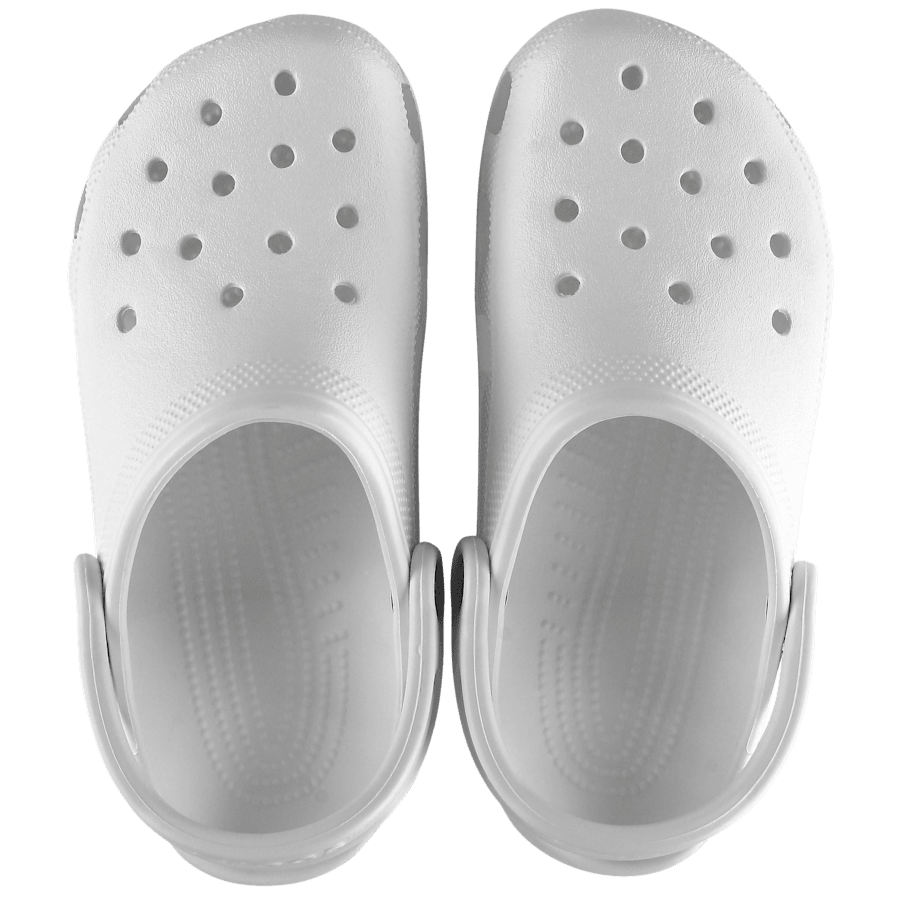 White Kids' Classic Clog - Top - Crocs