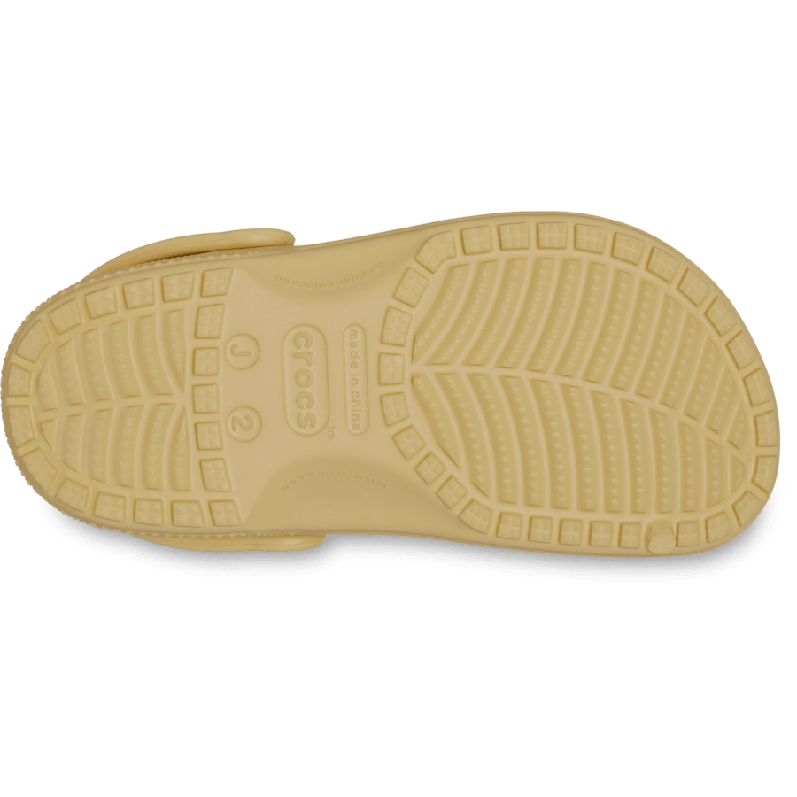 Wheat Kids' Classic Clog - Bottom - Crocs