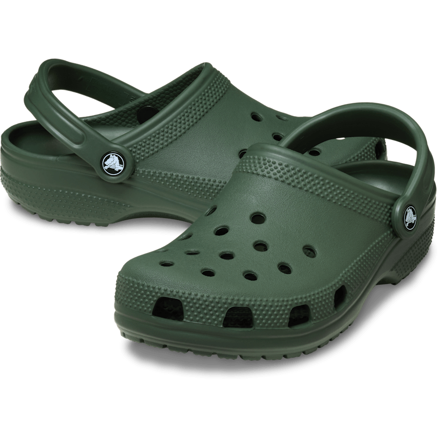 Crocs Kids' Classic Clog — Field Green