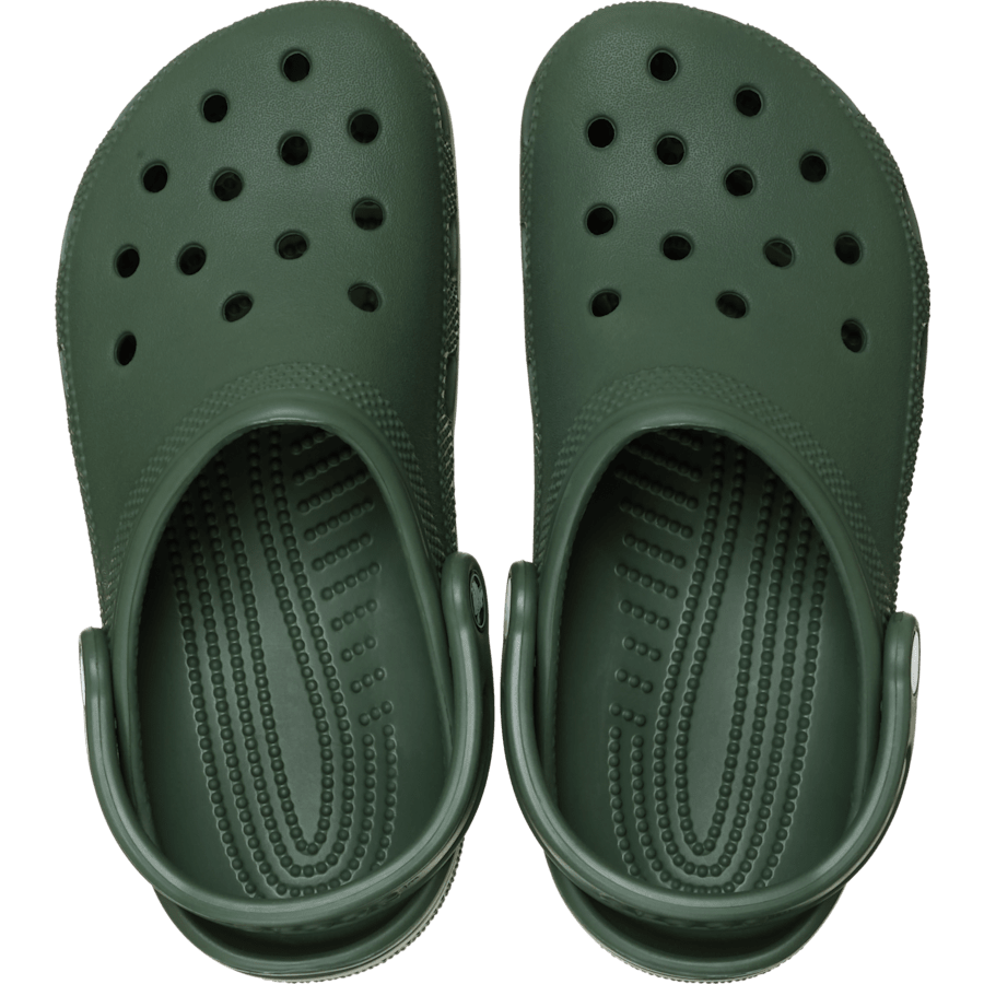 Crocs Kids' Classic Clog — Field Green