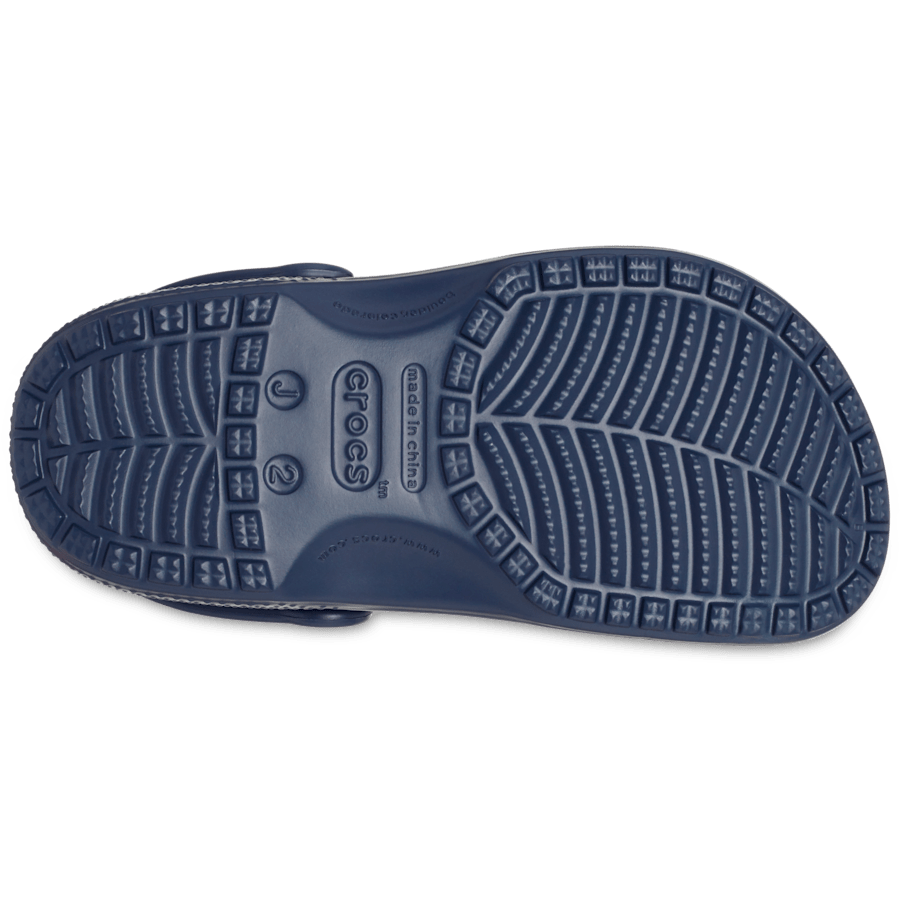Navy Kids' Classic Clog - Bottom - Crocs