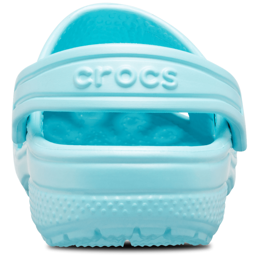 Ice Blue Kids' Classic Clog - Back - Crocs