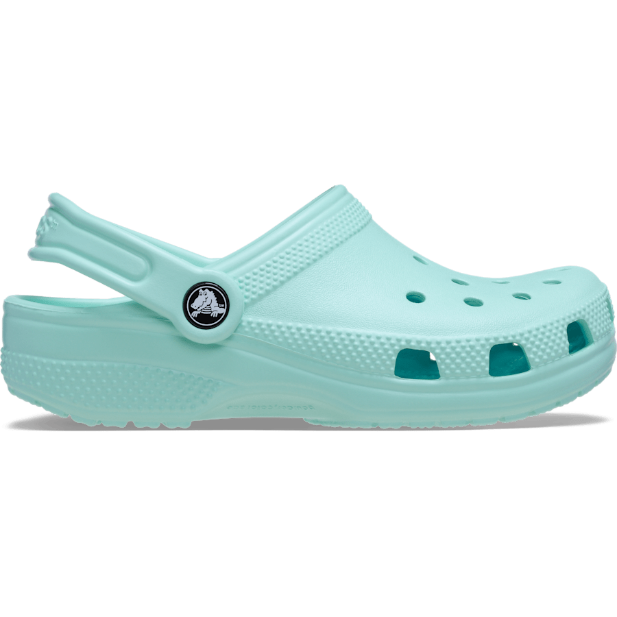 Aquamarine Kids' Classic Clog - Side - Crocs