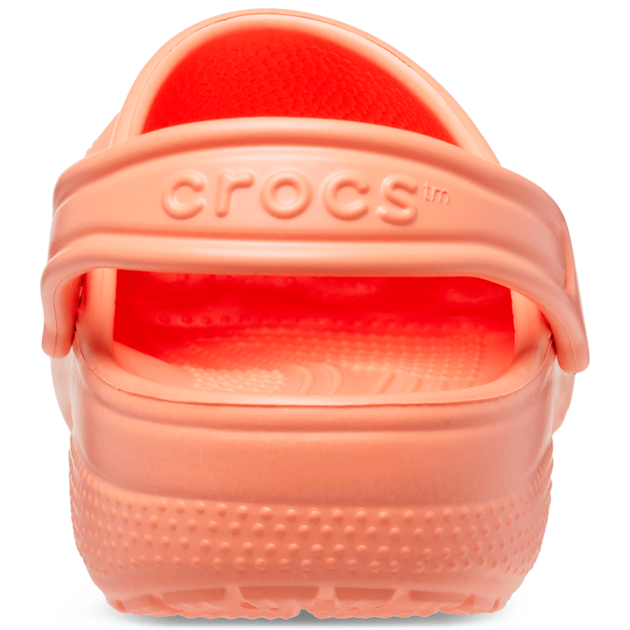 Pink Lemonade Kids' Classic Clog - Back - Crocs