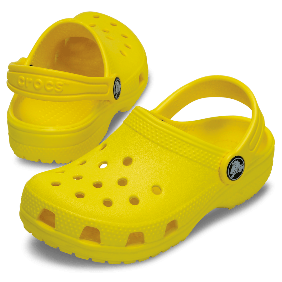 Crocs Kids' Classic Clog — Lemon