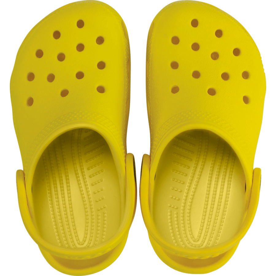 Crocs Kids' Classic Clog — Lemon