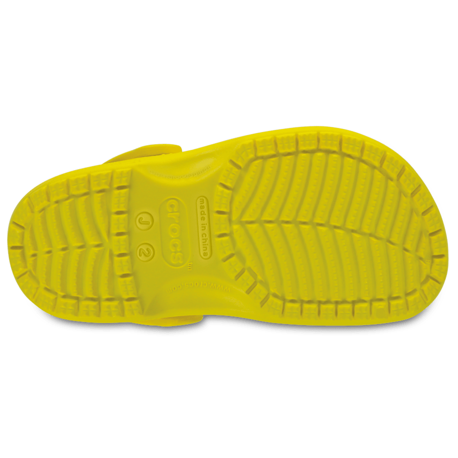 Crocs Kids' Classic Clog — Lemon