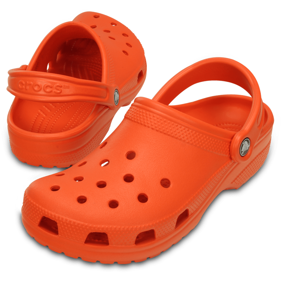 Tangerine Kids' Classic Clog - Pair - Crocs