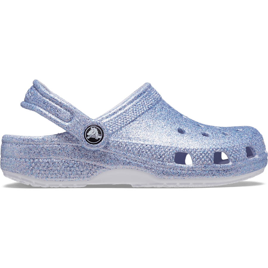 Frosted Glitter Toddler Classic Glitter Clog - Side - Crocs