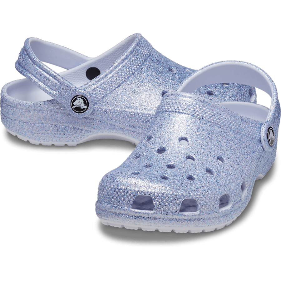 Frosted Glitter Toddler Classic Glitter Clog - Pair - Crocs