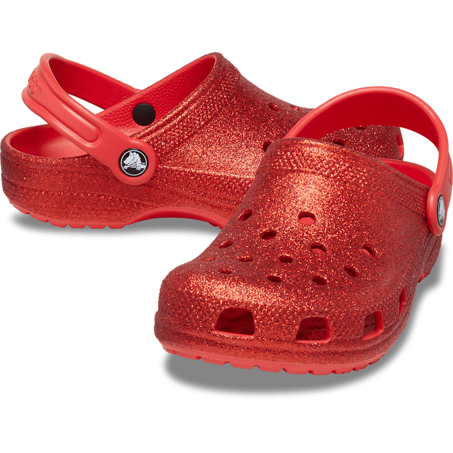 Flame Toddler Classic Glitter Clog - Pair - Crocs
