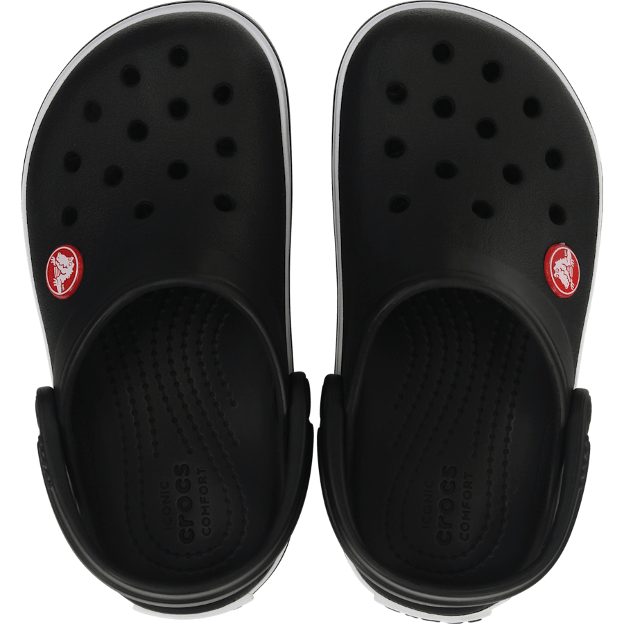 Black Toddler Crocband™ Clog - Top - Crocs