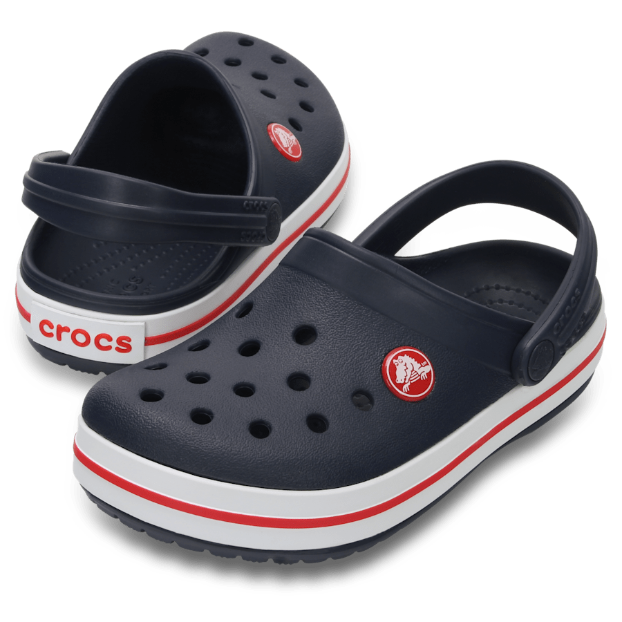 Navy / Red Toddler Crocband™ Clog - Pair - Crocs