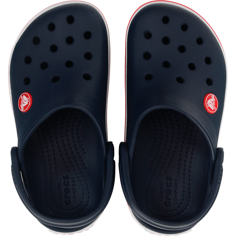 Navy / Red Toddler Crocband™ Clog - Top - Crocs