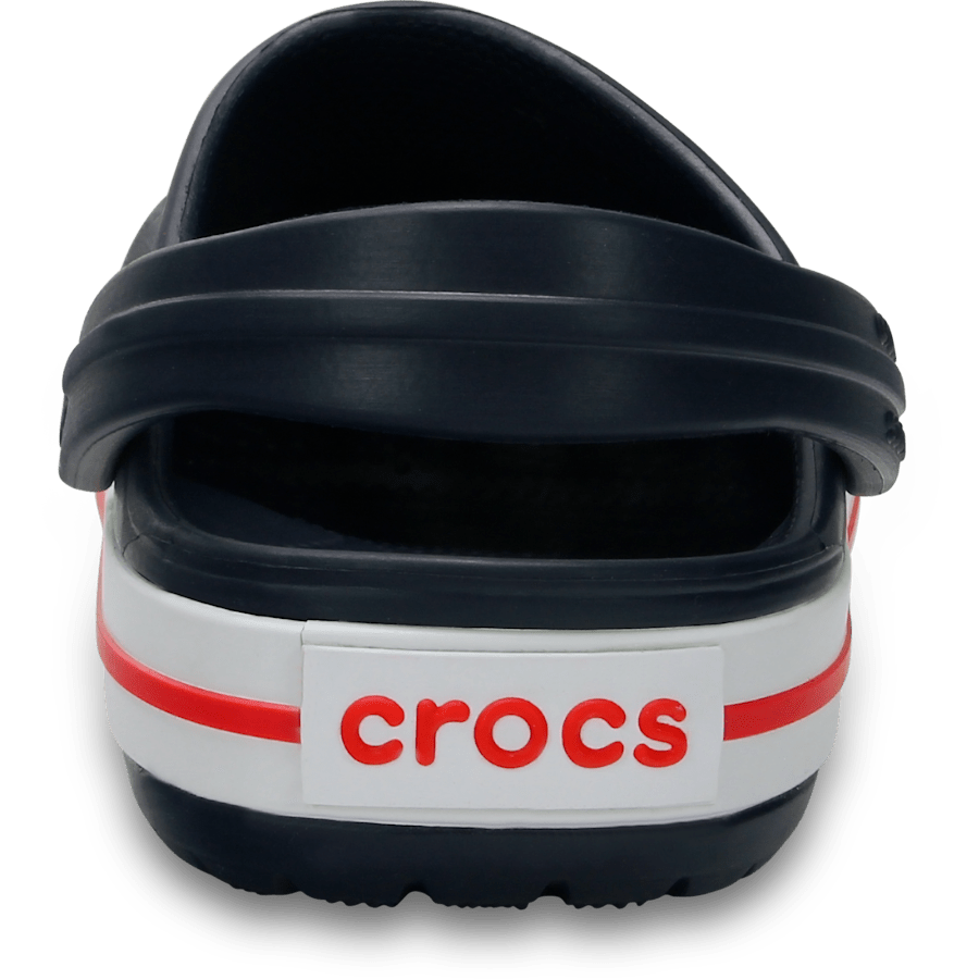 Navy / Red Toddler Crocband™ Clog - Back - Crocs