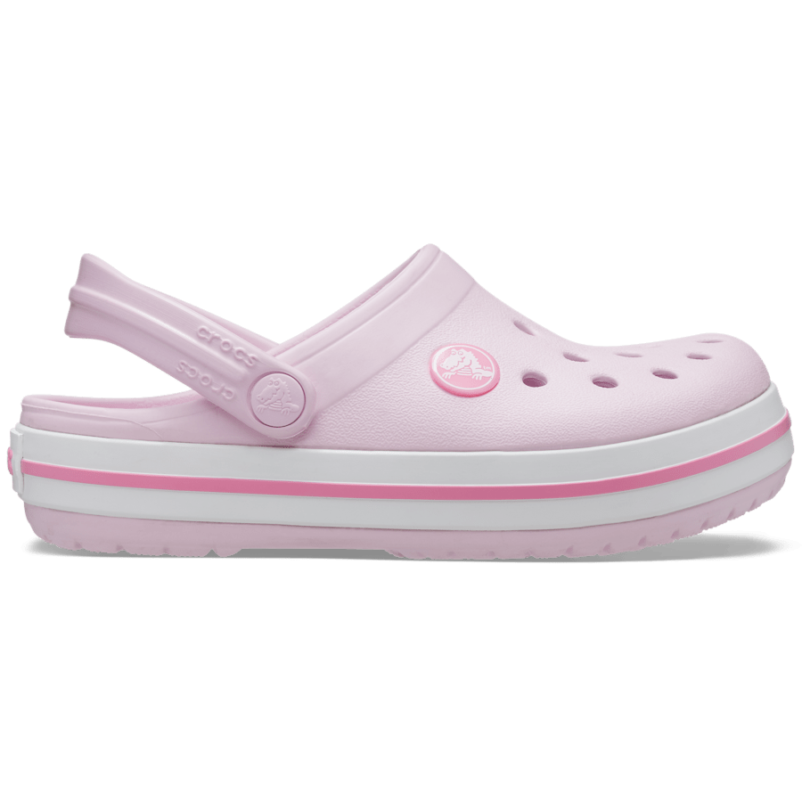 Ballerina Pink Toddler Crocband™ Clog - Side - Crocs