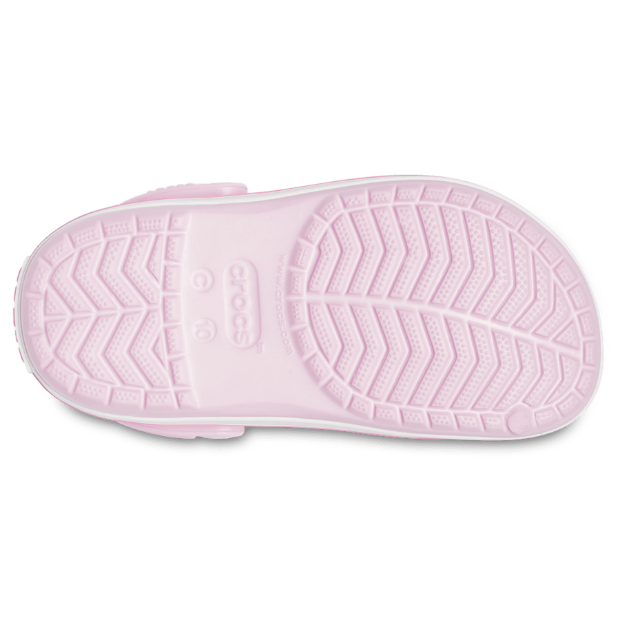 Ballerina Pink Toddler Crocband™ Clog - Bottom - Crocs