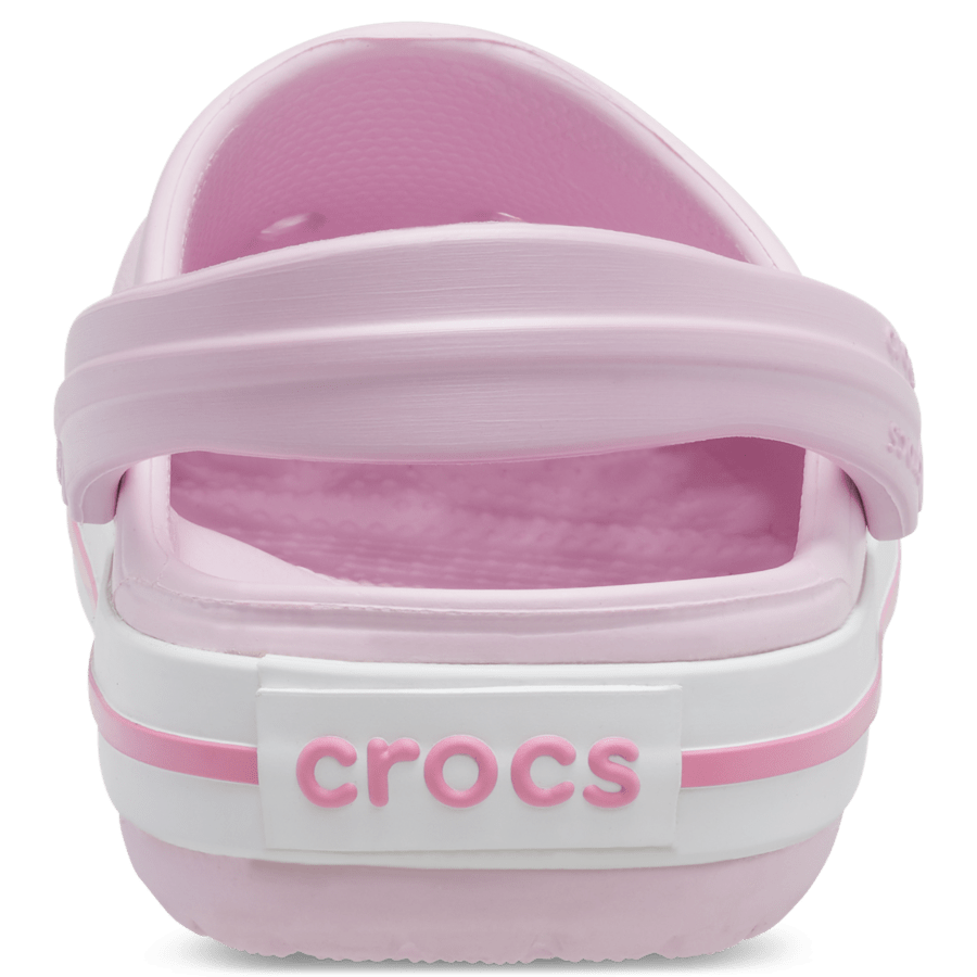 Ballerina Pink Toddler Crocband™ Clog - Back - Crocs