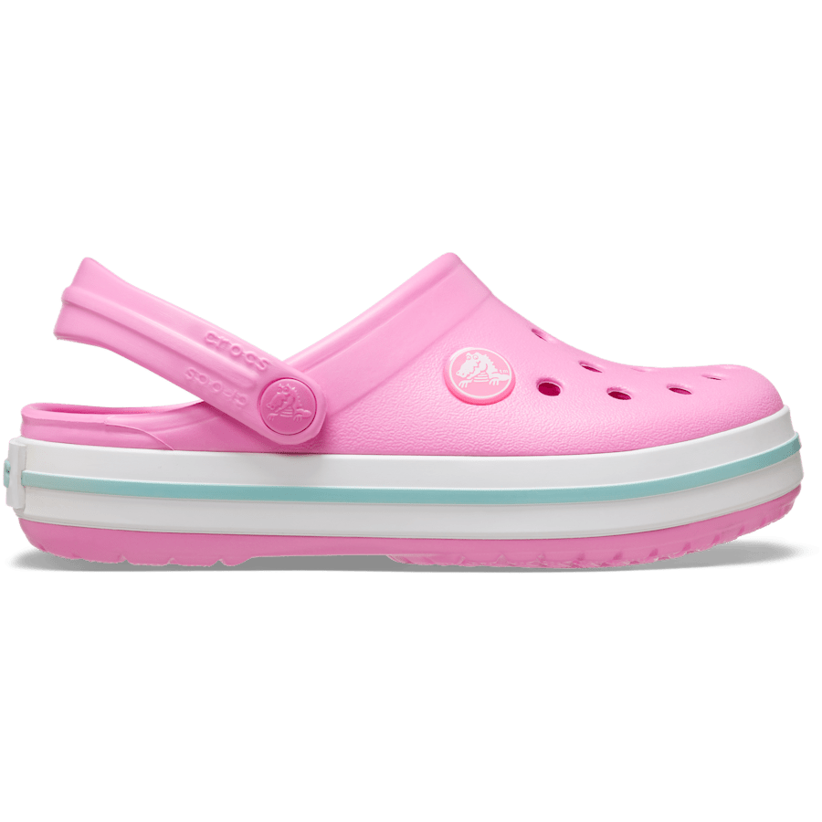 Taffy Pink Toddler Crocband™ Clog - Side - Crocs