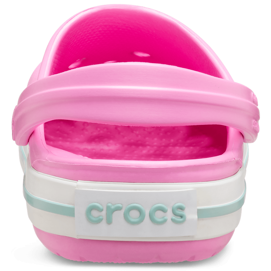 Taffy Pink Toddler Crocband™ Clog - Back - Crocs