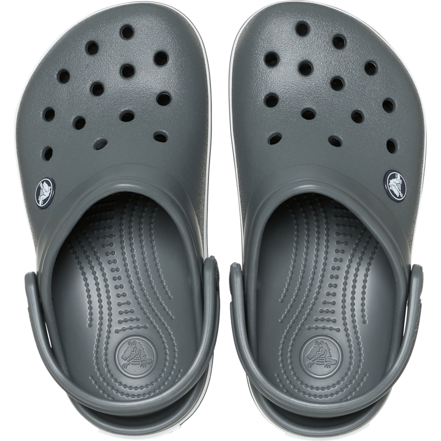 Slate Grey/Navy Kids' Crocband™ Clog - Top - Crocs