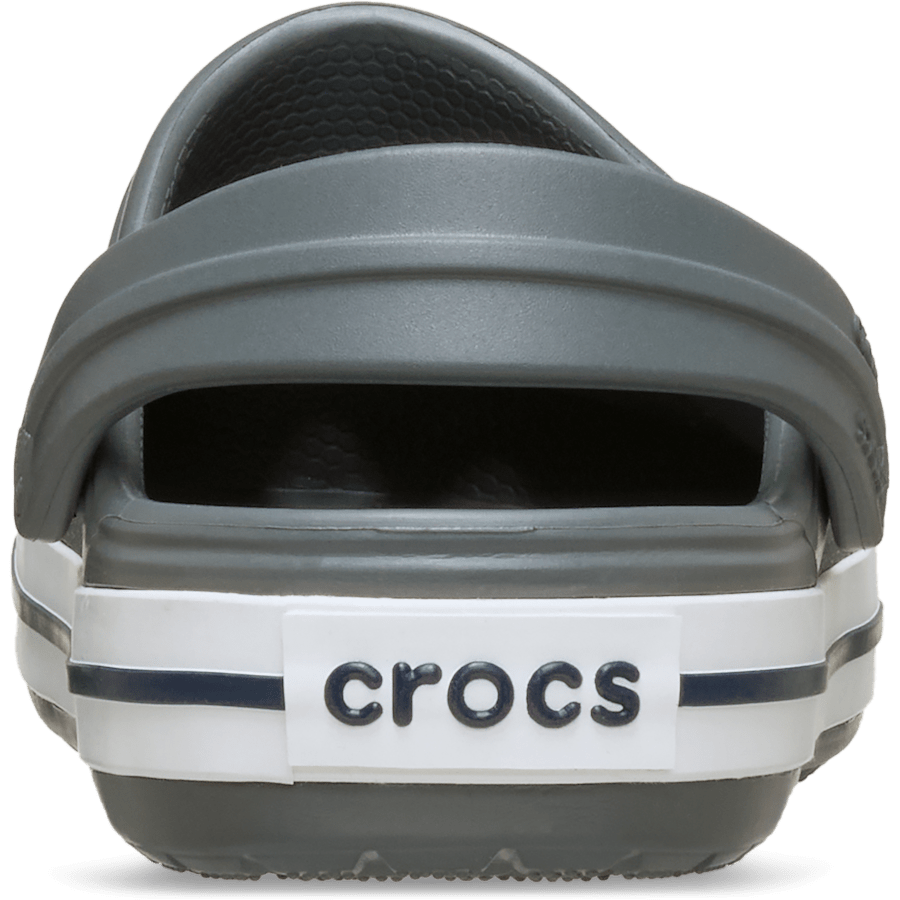 Slate Grey/Navy Kids' Crocband™ Clog - Back - Crocs