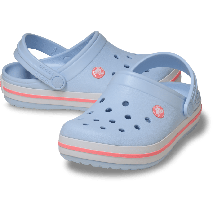 Blue Frost/Guava Kids' Crocband™ Clog - Pair - Crocs