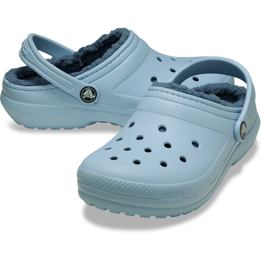 Blue Calcite Toddler Classic Lined Clog - Pair - Crocs