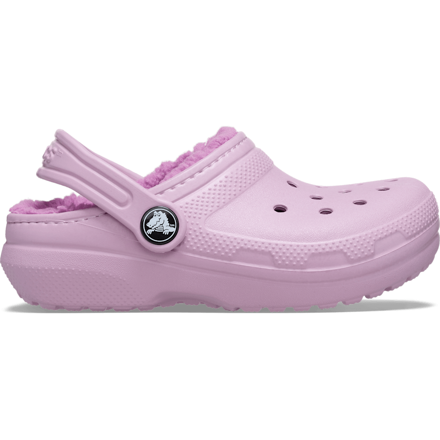 Hydrangea Toddler Classic Lined Clog - Side - Crocs