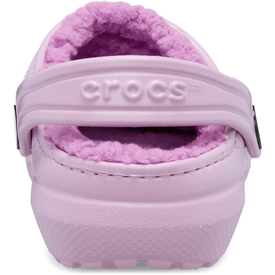 Hydrangea Toddler Classic Lined Clog - Back - Crocs