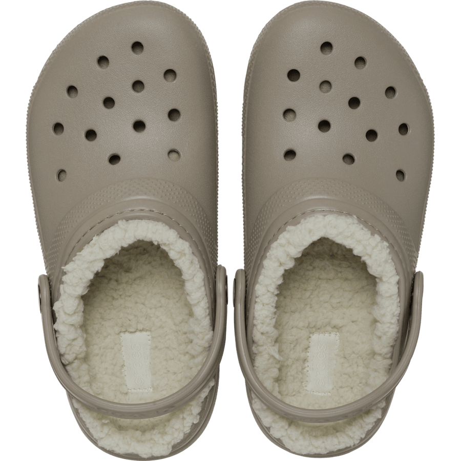 Mushroom / Bone Kids' Classic Lined Clog - Top - Crocs