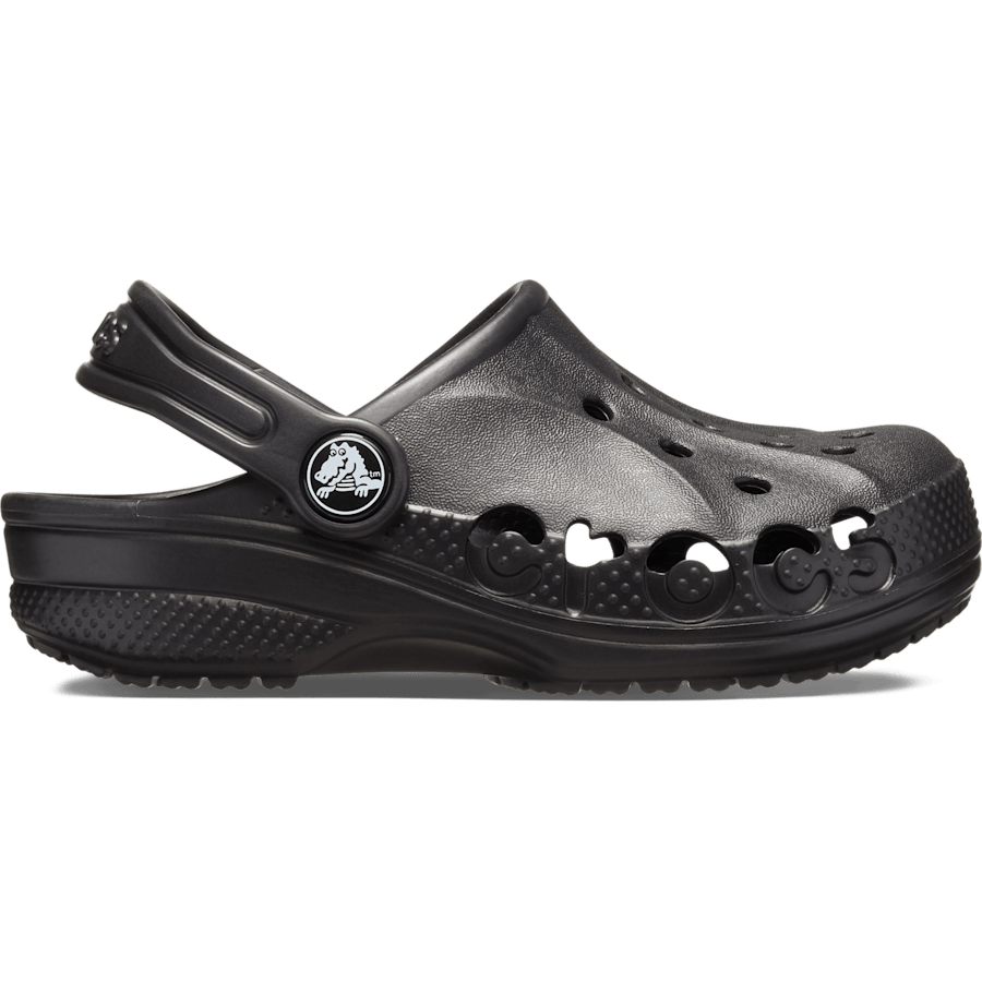 Black Toddler Baya Clog - Side - Crocs