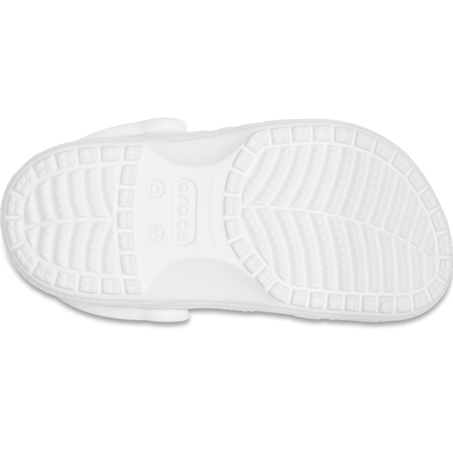 White Toddler Baya Clog - Bottom - Crocs