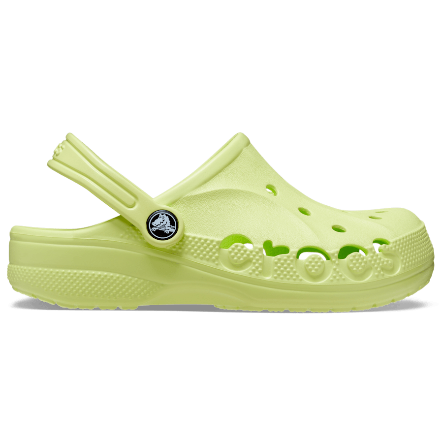 Lime Zest Toddler Baya Clog - Side - Crocs
